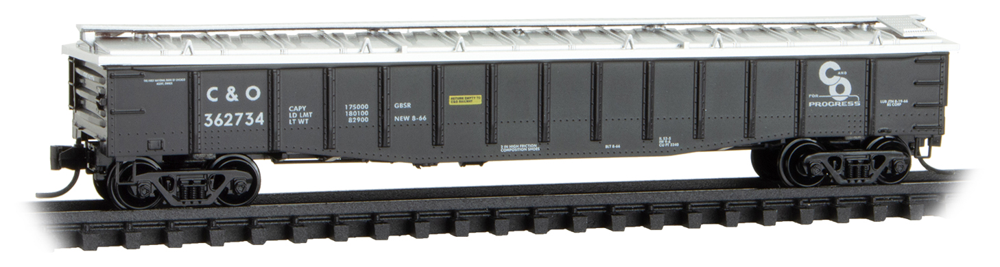 Steel side covered gondola C&O #362734