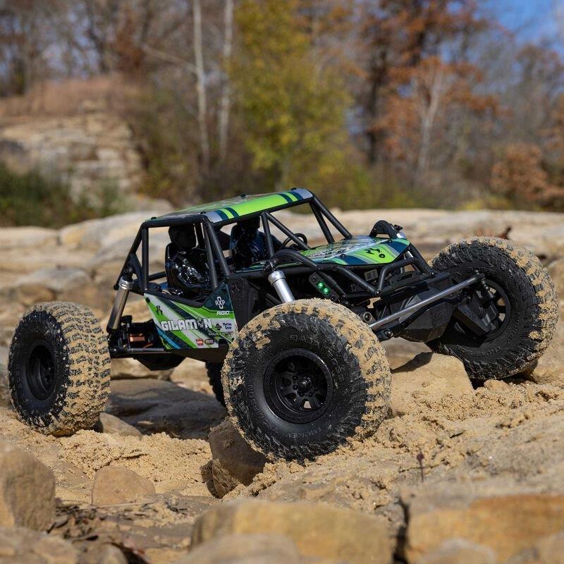 Axial 1/8 AXP8 Gilamon 2.2 4X4 RTR Brushed Trail Buggy, Green - 7