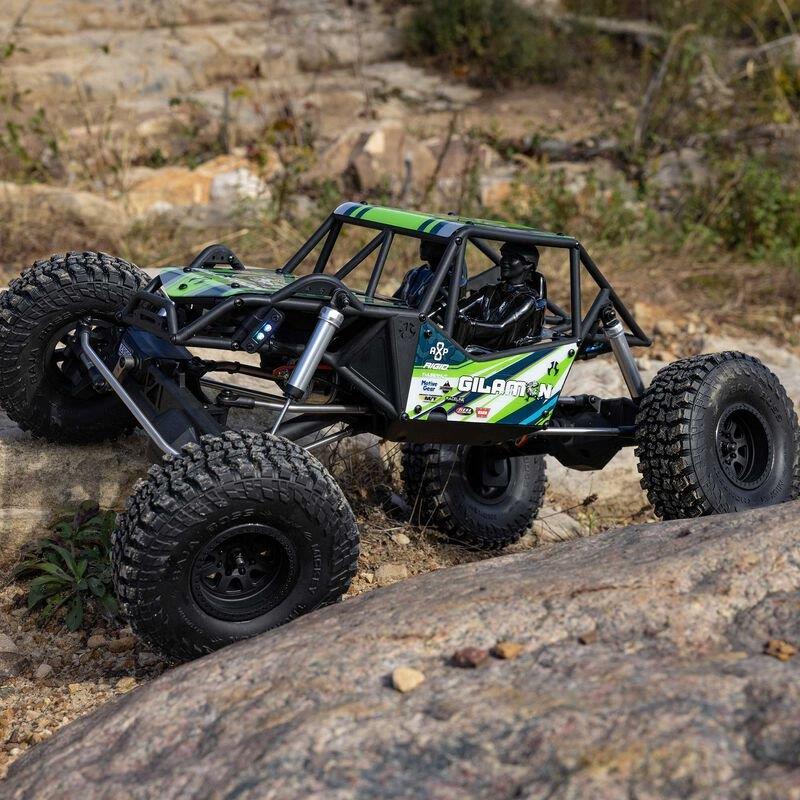 Axial 1/8 AXP8 Gilamon 2.2 4X4 RTR Brushed Trail Buggy, Green - 6