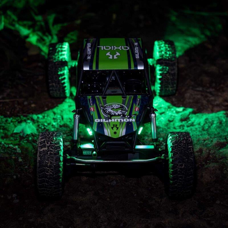 Axial 1/8 AXP8 Gilamon 2.2 4X4 RTR Brushed Trail Buggy, Green - 15