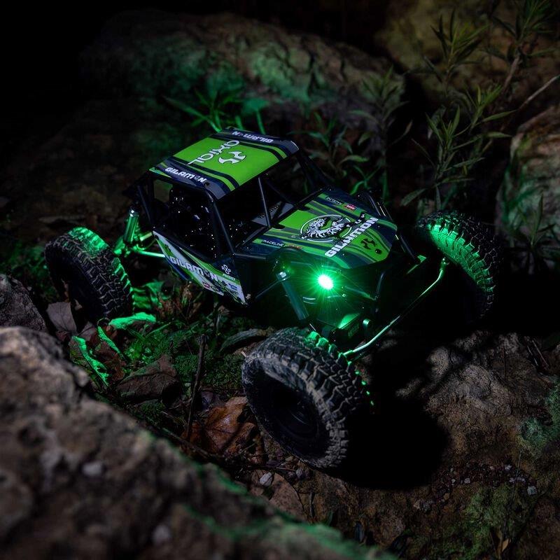 Axial 1/8 AXP8 Gilamon 2.2 4X4 RTR Brushed Trail Buggy, Green - 18