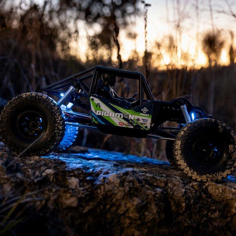 Axial 1/8 AXP8 Gilamon 2.2 4X4 RTR Brushed Trail Buggy, Green - 16