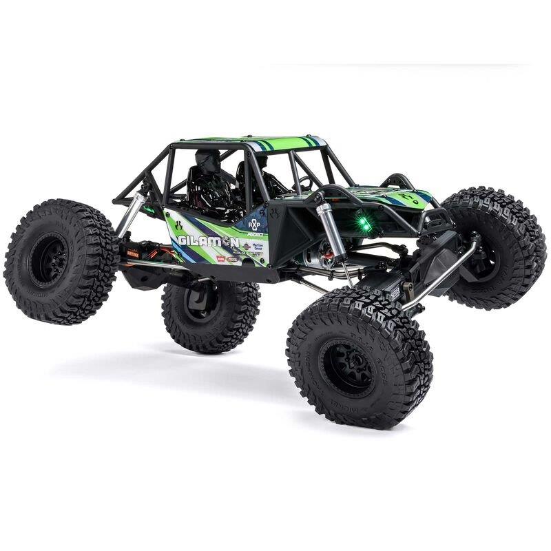 Axial 1/8 AXP8 Gilamon 2.2 4X4 RTR Brushed Trail Buggy, Green - 21