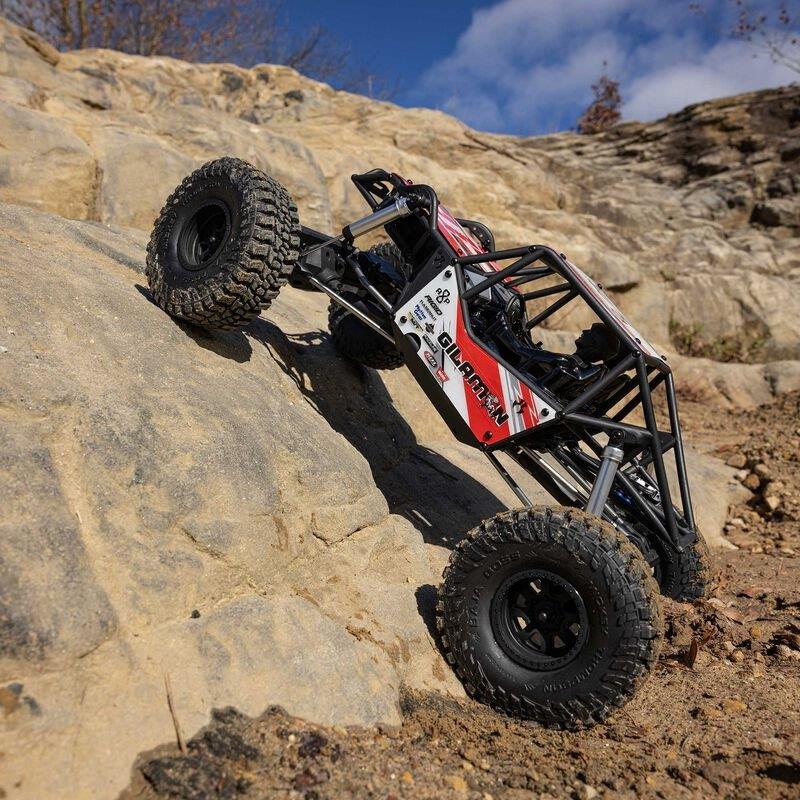 Axial 1/8 AXP8 Gilamon 2.2 4X4 RTR Brushed Trail Buggy, Red - 8