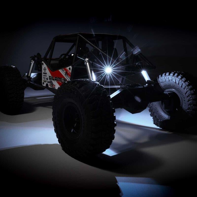 Axial 1/8 AXP8 Gilamon 2.2 4X4 RTR Brushed Trail Buggy, Red - 21