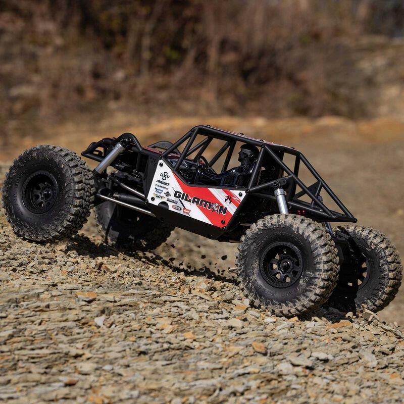 Axial 1/8 AXP8 Gilamon 2.2 4X4 RTR Brushed Trail Buggy, Red - 9