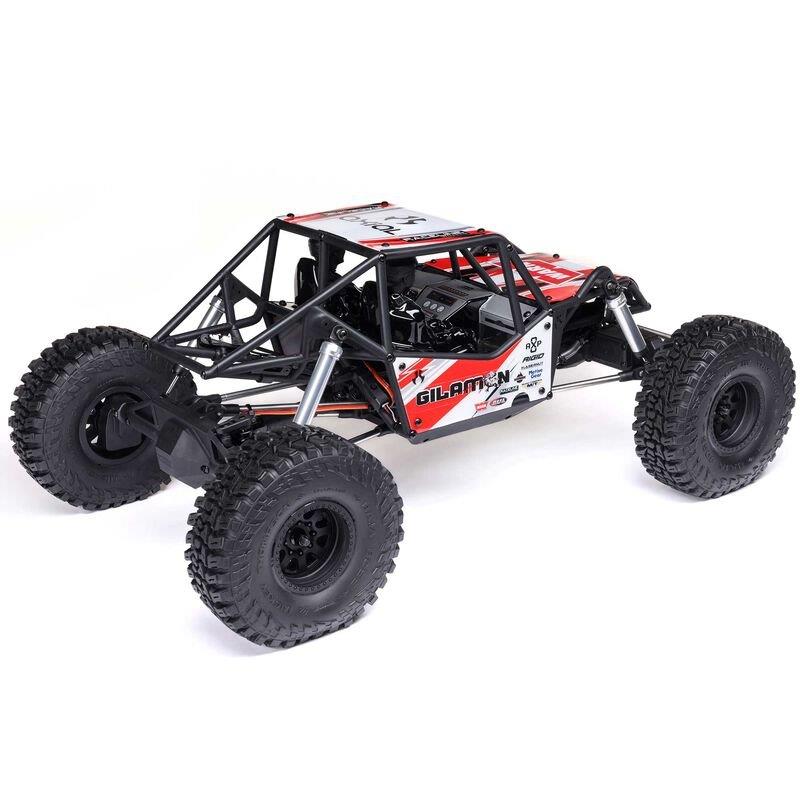 Axial 1/8 AXP8 Gilamon 2.2 4X4 RTR Brushed Trail Buggy, Red - 15
