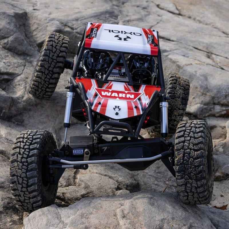 Axial 1/8 AXP8 Gilamon 2.2 4X4 RTR Brushed Trail Buggy, Red - 7