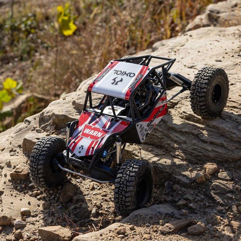 Axial 1/8 AXP8 Gilamon 2.2 4X4 RTR Brushed Trail Buggy, Red - 6