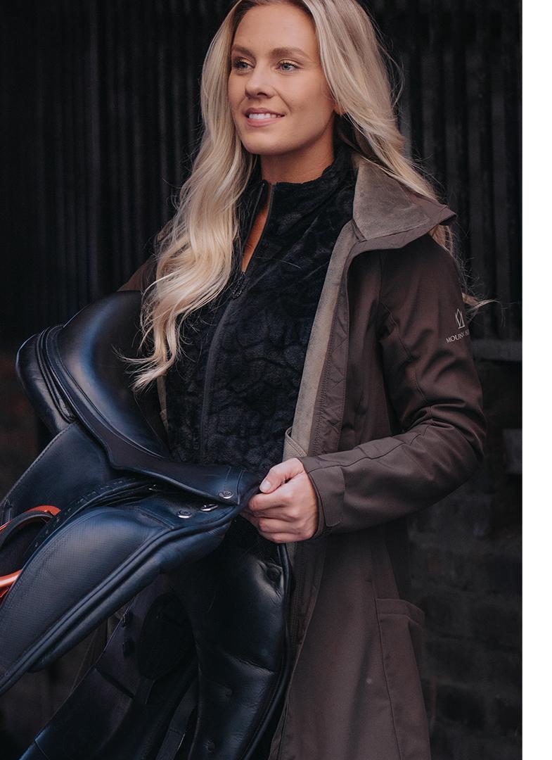 Mountain Horse Stella Softshell Parka - Brown - Waterproof
