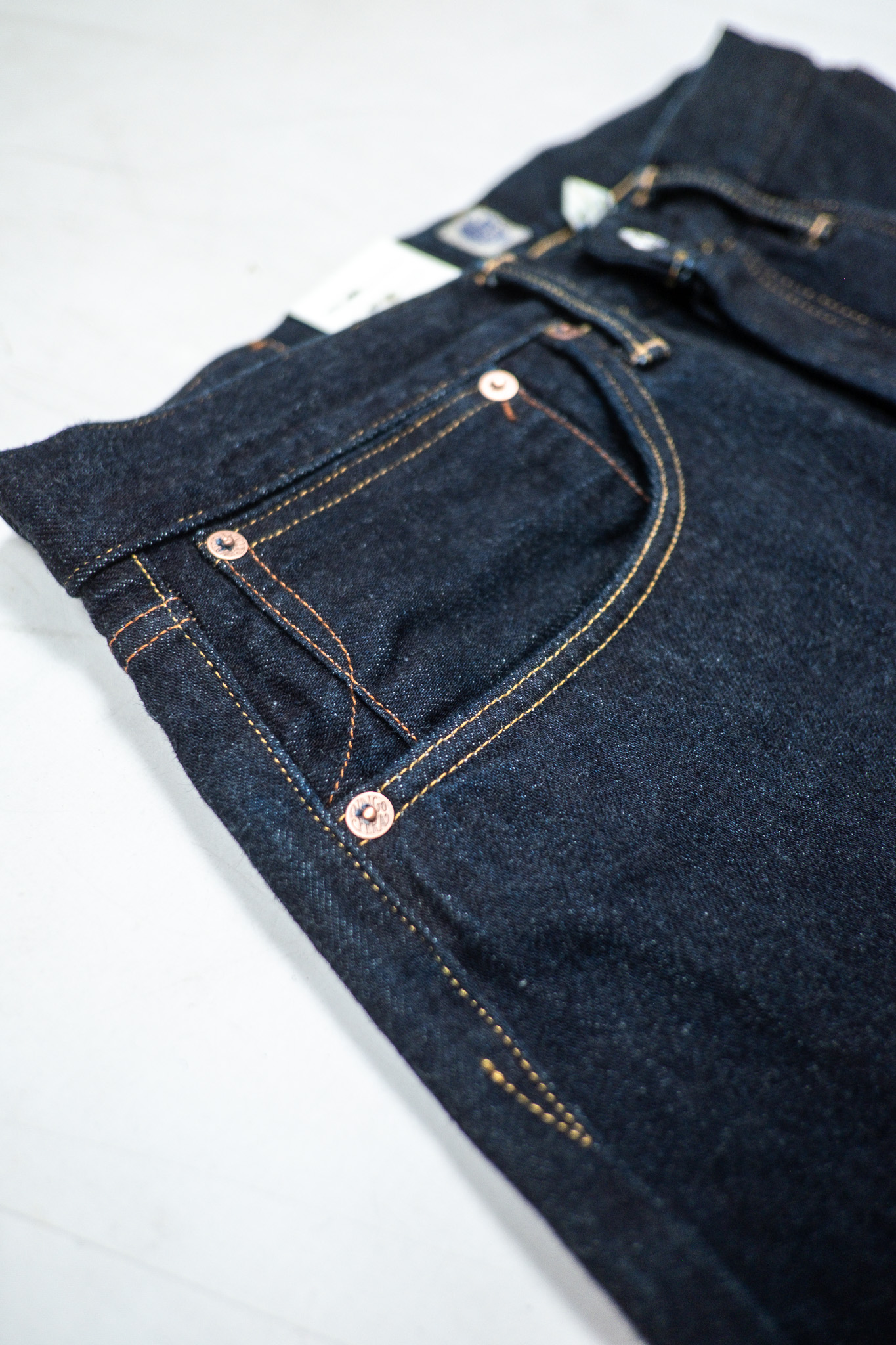 Indigofera - Kirk Jeans Rinsed No.9 14oz - 6