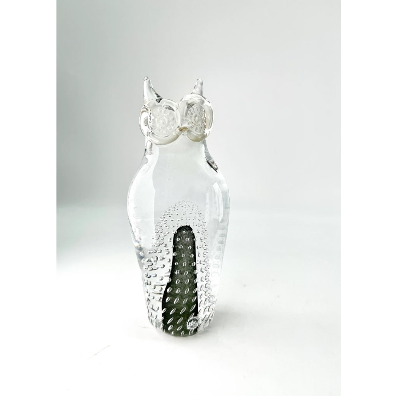 Hibou - Sculpture en verre - 2
