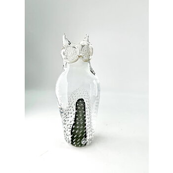 Owl - Glass sculpture