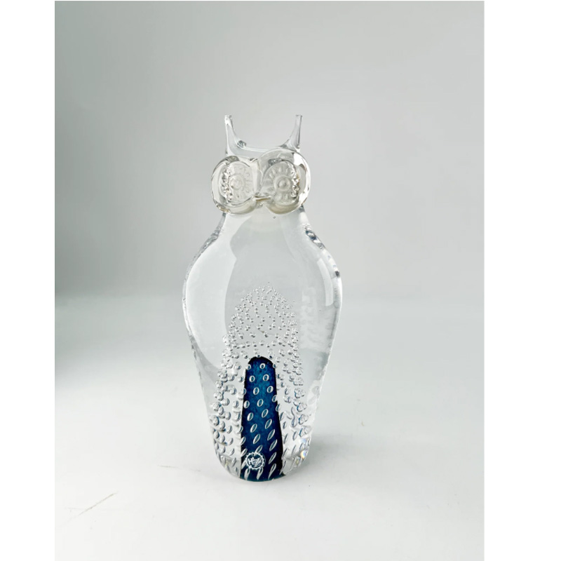 Hibou - Sculpture en verre - 3