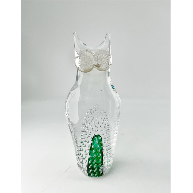 Hibou - Sculpture en verre - 4