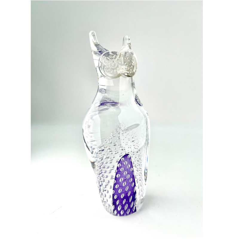 Hibou - Sculpture en verre - 5