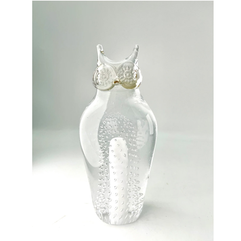 Hibou - Sculpture en verre - 7
