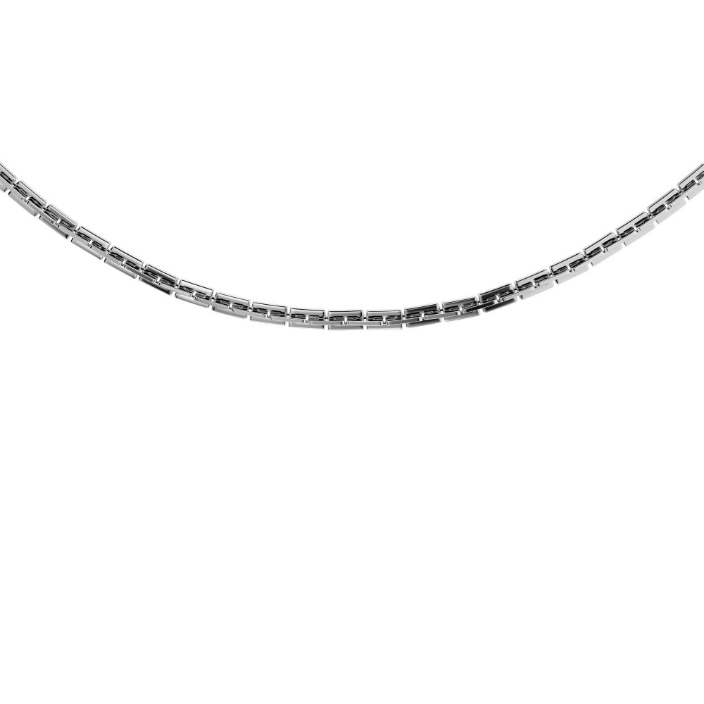 Edblad Square Link halsband silver - 2