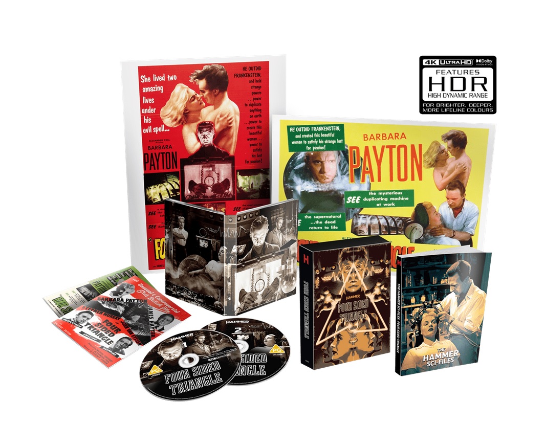 Four Sided Triangle (Limited Collector's Edition) (ej svensk text) (4K Ultra HD + Blu-Ray) - 3