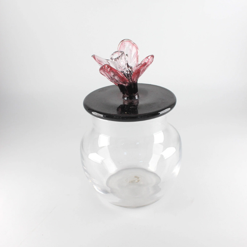 Majolica Pink - Youth-inspired jar with lid