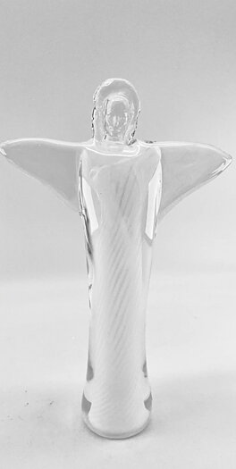 House angel - glass sculpture