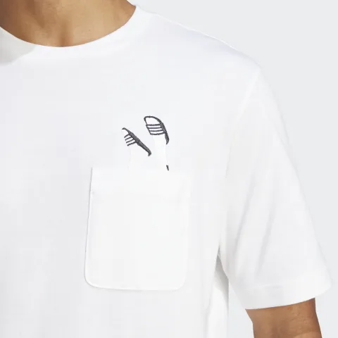 ADIDAS  M L SKIDE PKT T - 4
