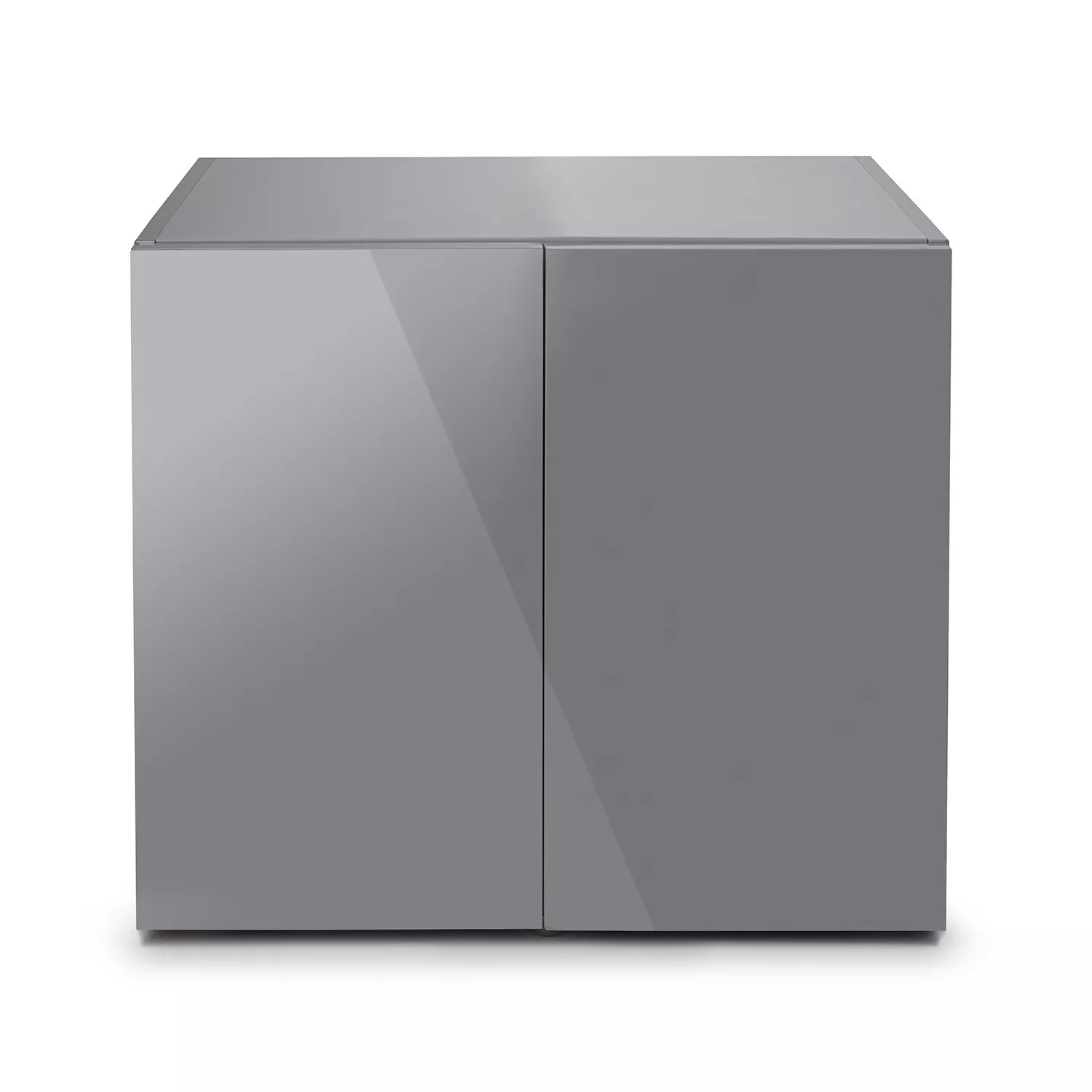 Aquael Glossy 80 Möbel Grå LxBxH: 80x35x72 cm
