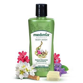 Medimix Bodywash Moisturising Lakshadi Oil flytande tvål 250 ml