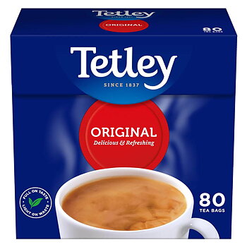 Tetley 80 Original Tea Bags (250 g)