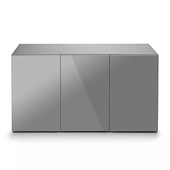 Aquael Glossy 120 Möbel Grå LxBxH: 120x40x72 cm