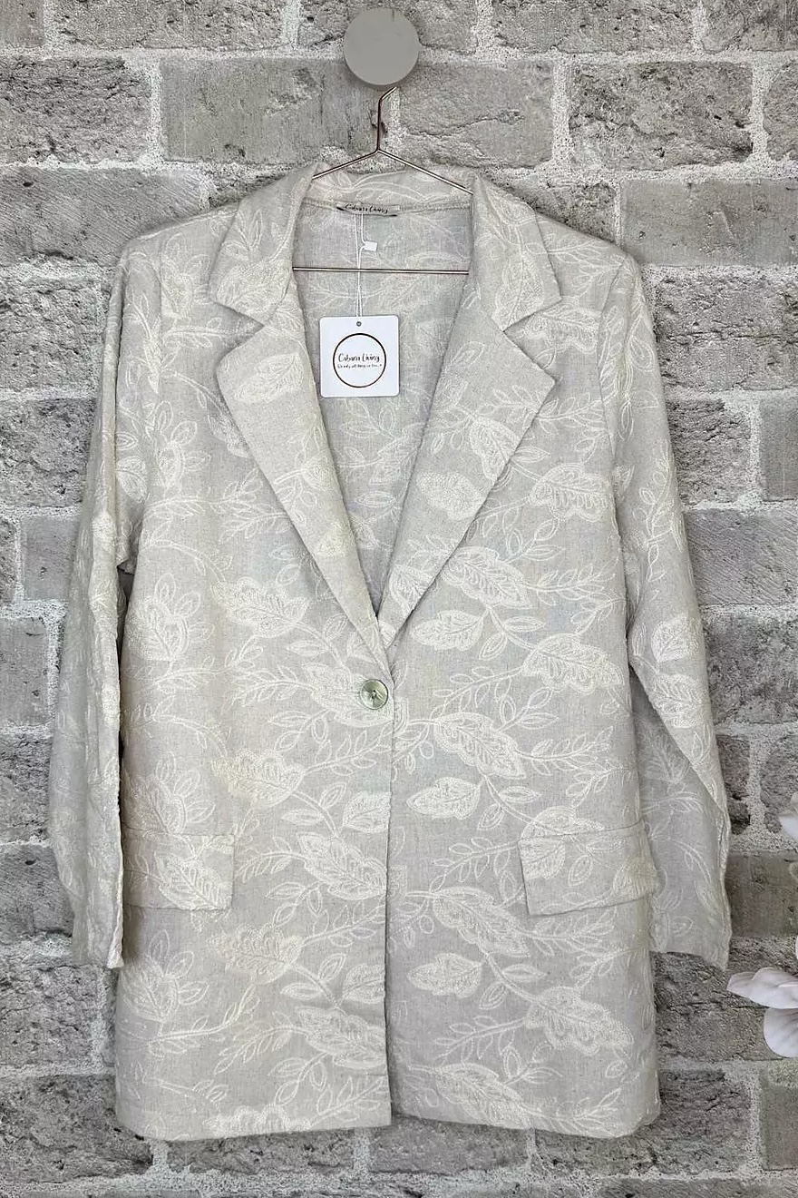 Cabana Living - Agnete Blazer Beige - 2