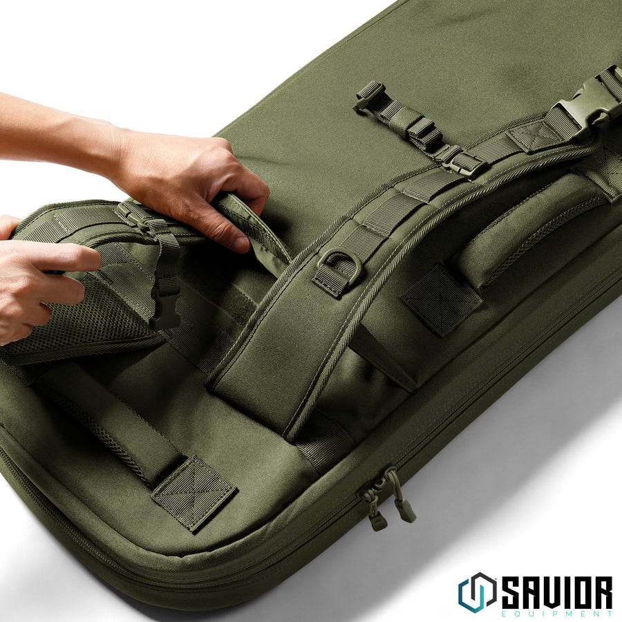 Savior Equipment Specialist Covert 30" Single Rifle Case - OD Green 5