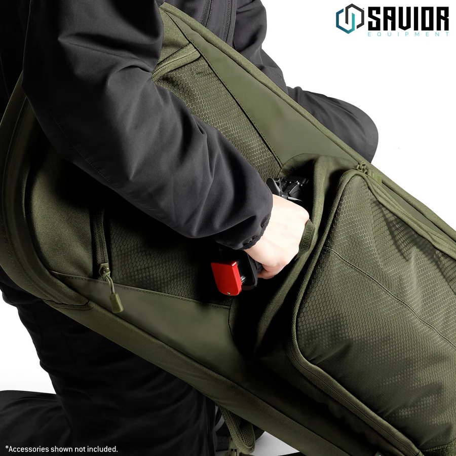 Savior Equipment Specialist Covert 30" Single Rifle Case - OD Green 4
