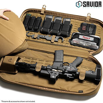 Savior Equipment Specialist Covert 34" Single Rifle Case - FDE 2