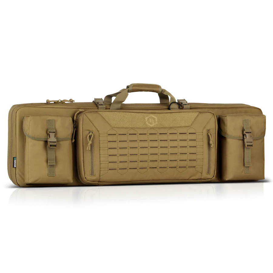 Savior Equipment Urban Warfare 46" Double Rifle Case - FDE