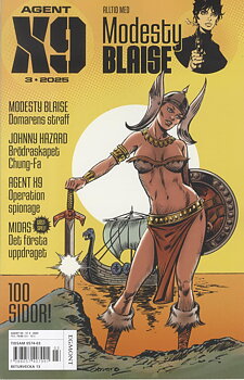 Agent X9 nr 3 2025, Modesty Blaise -  Domarens straff