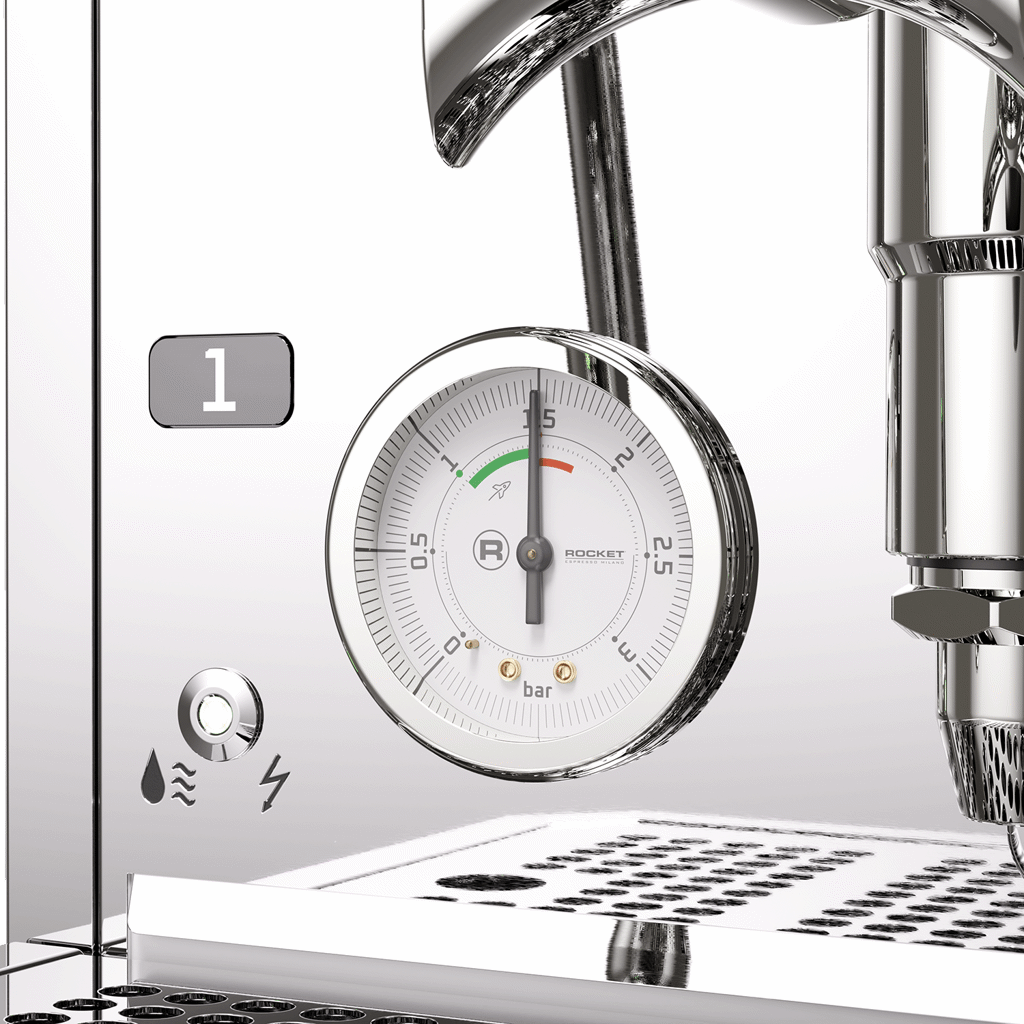 Rocket Espresso -Mozzafiato R Fast Black - Espressomaskin - 3