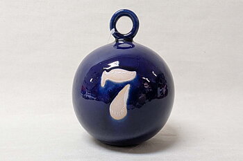 Buoy Ceramic Blue or Yellow 13 cm