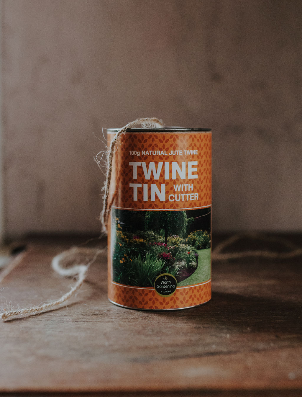 Jutesnöre Twine med avbitare - 100 g