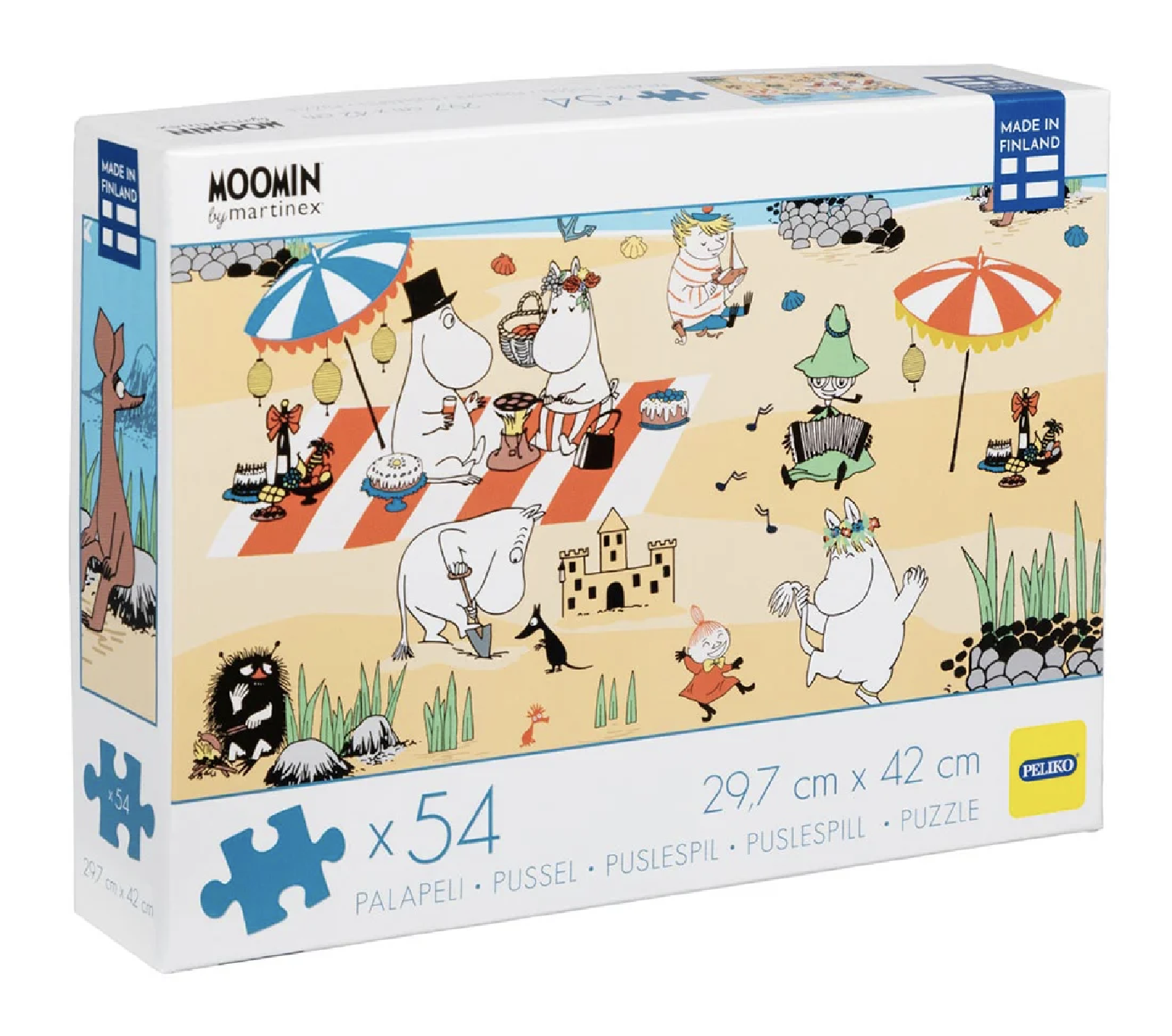 Moomin Puzzle 54 Pieces - Beach Day
