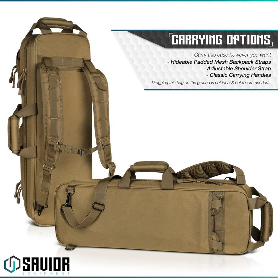 Savior Equipment Urban Takedown 27 Rifle Case - FDE 6