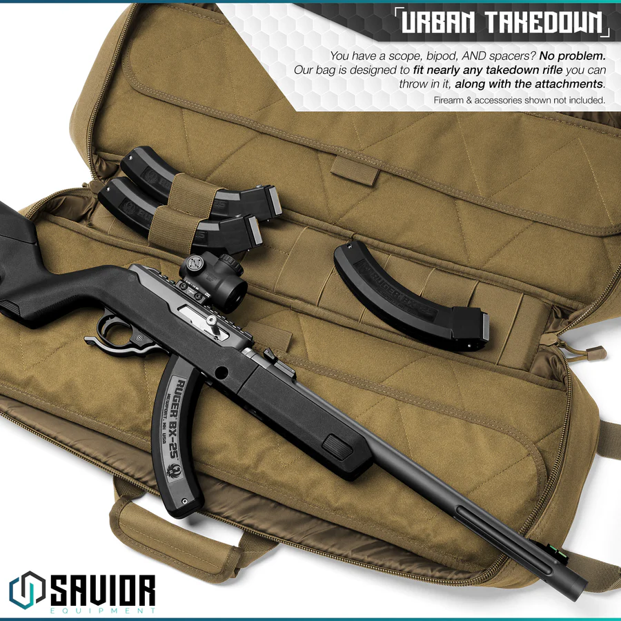 Savior Equipment Urban Takedown 27 Rifle Case - FDE 2