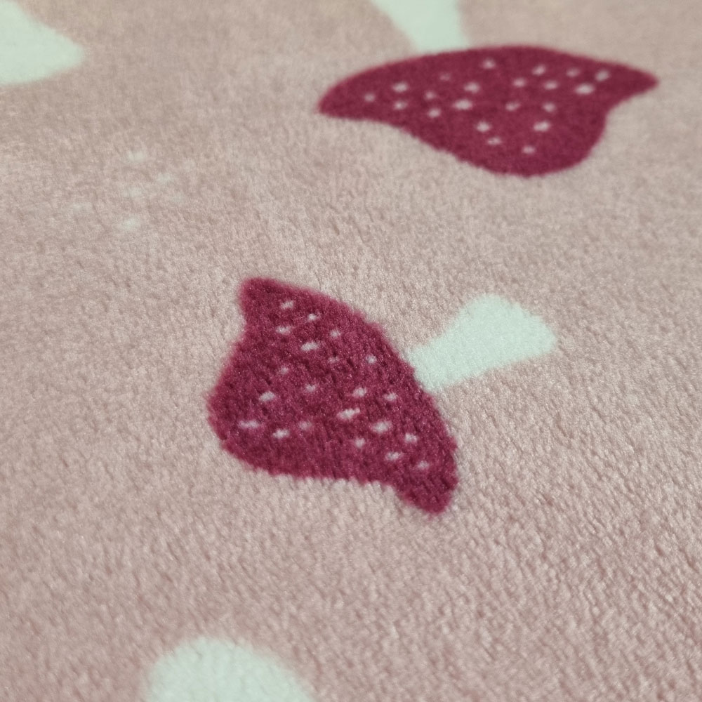 CUDDLE FLEECE - MUSHROOM PINK - 2