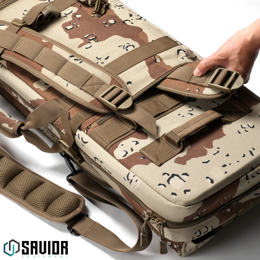 Savior Equipment Urban Warfare 36"  Double Rifle Case - Camo 5