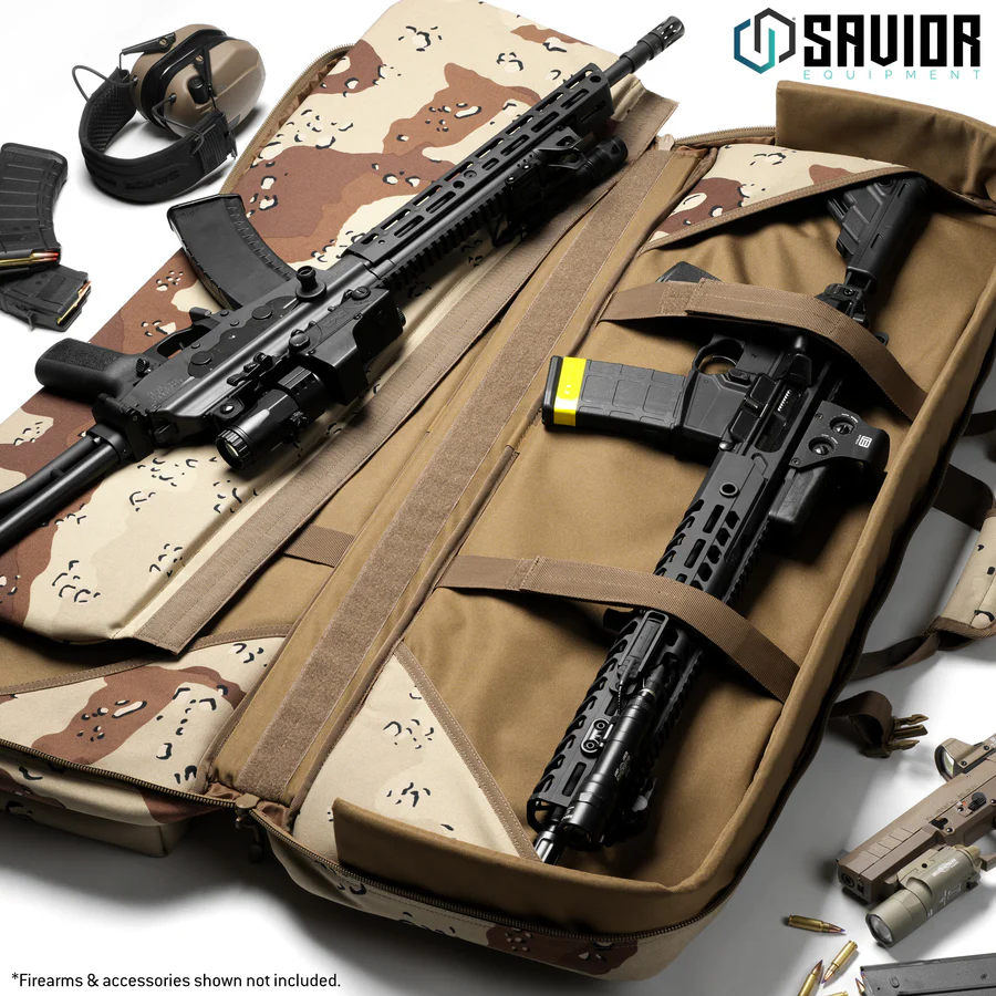 Savior Equipment Urban Warfare 36"  Double Rifle Case - Camo 2
