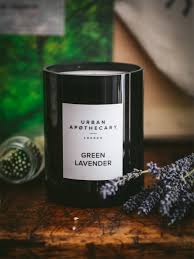 Urban. A Green Lavender Large Candle - 2