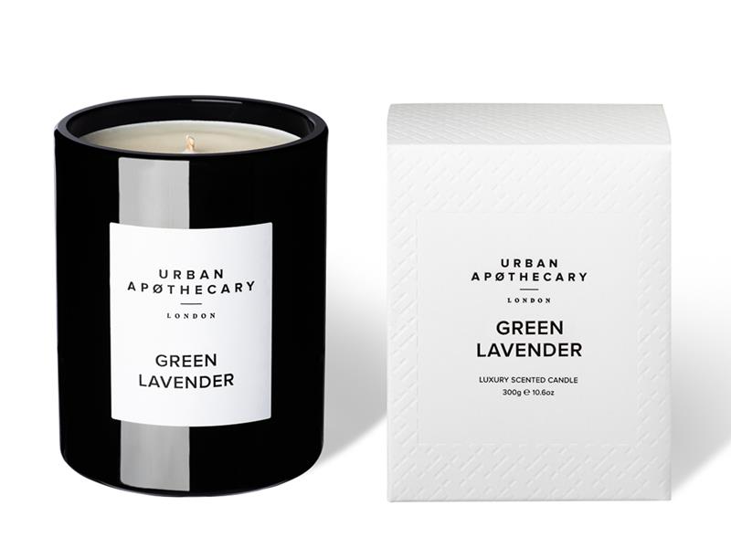 Urban. A Green Lavender Large Candle