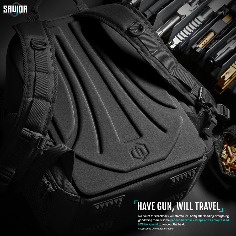 Savior Equipment Compact S.E.M.A Pistol Backpack - Black 5