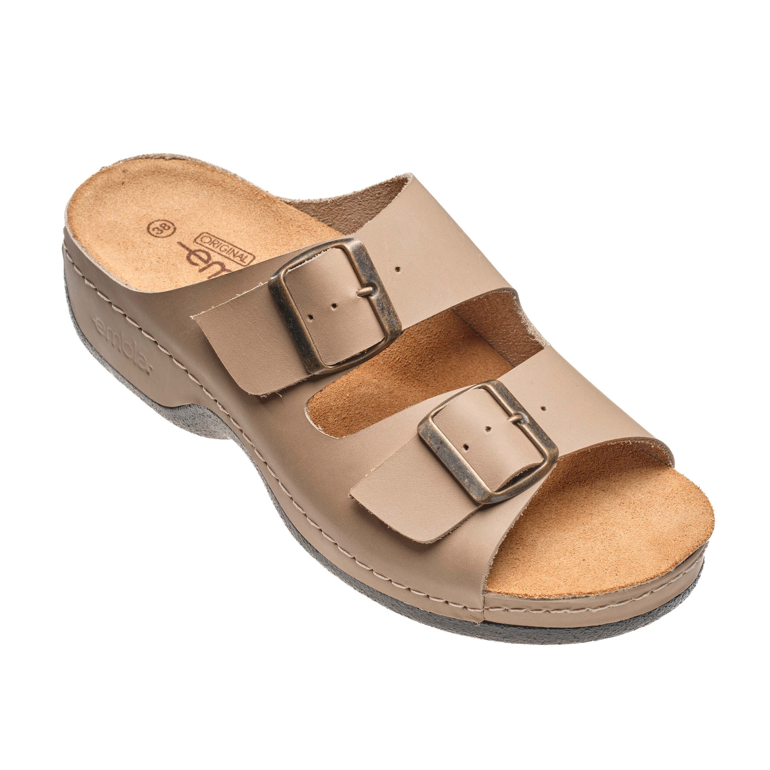 Naisten sandaali Beige - ergoflex