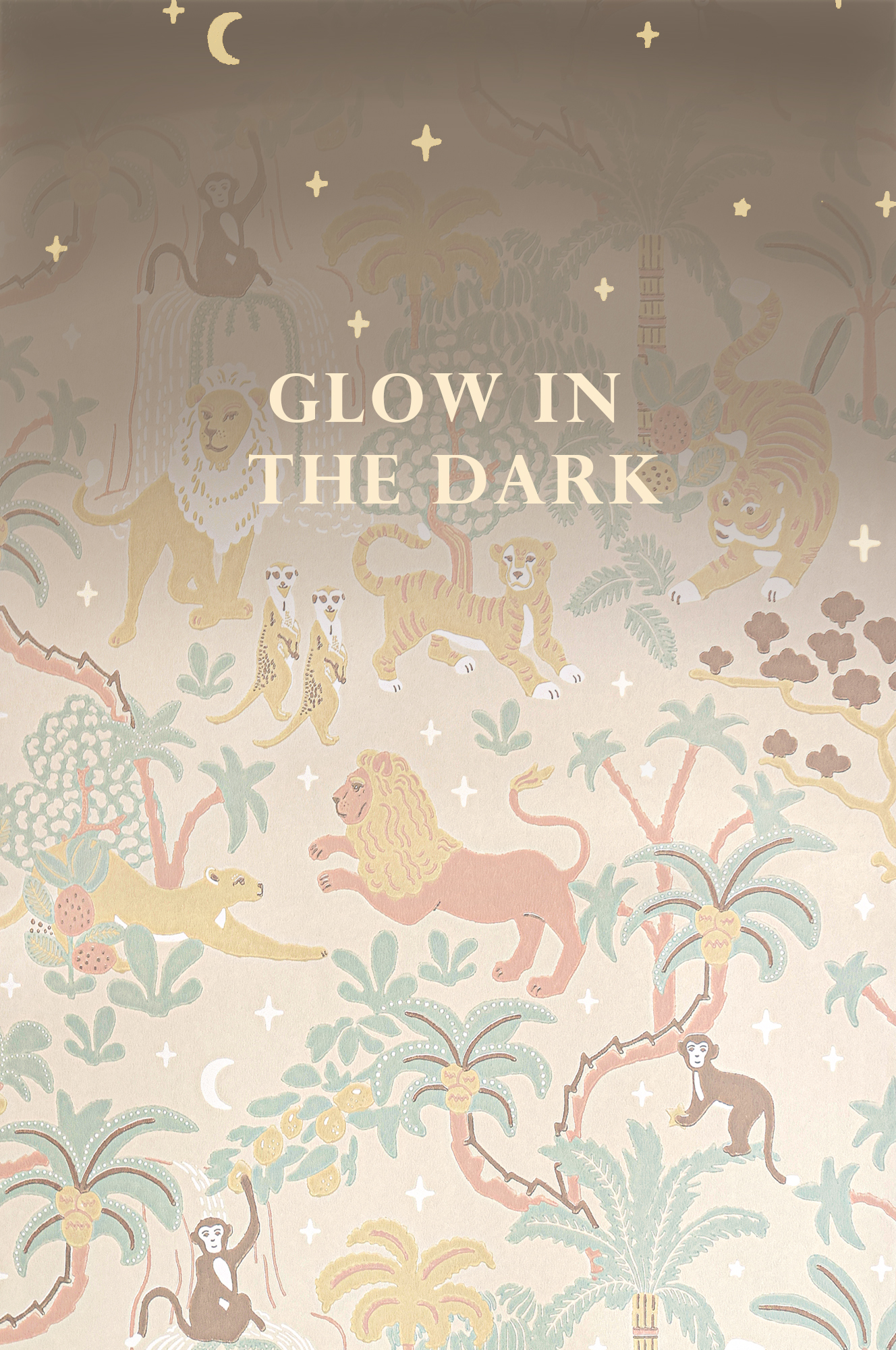 JUNGLE GLOW SANDY BEIGE WITH GLOW IN THE DARK!!!             - 2